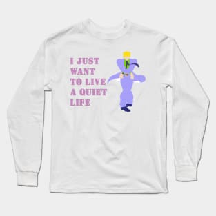 Yoshikage Kira Quiet Life Long Sleeve T-Shirt